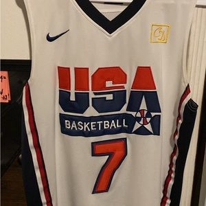 NIKE Larry Bird Dream Team Jersey USA
